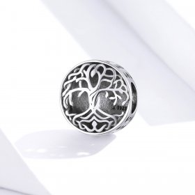 Pandora Style Silver Charm, Life Tree - SCC1457