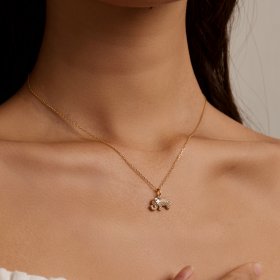 PANDORA Style Exquisite Elephant Necklace - BSN239-B