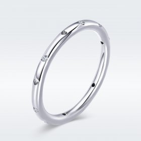 Silver Contracted Elves Ring - PANDORA Style - SCR374