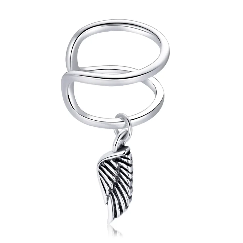 (image for) PANDORA Style Angel Wings Ear Clip - SCE1200 - Product Image