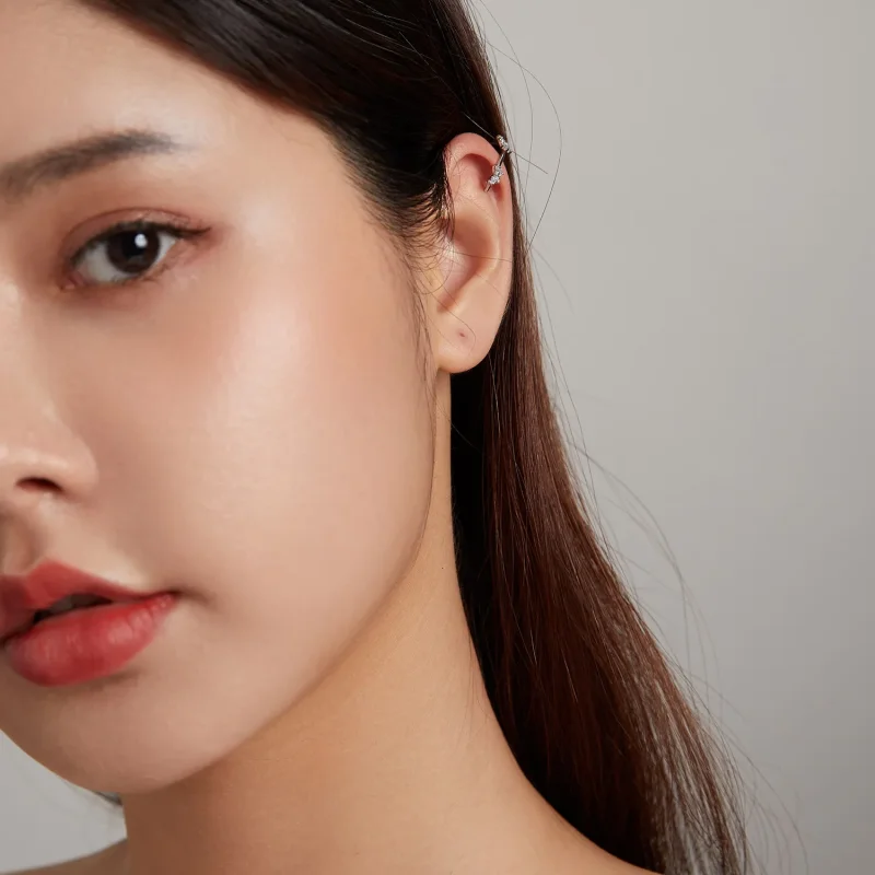 (image for) PANDORA Style Butterfly Romance Ear Clip - SCE1202 - View 6