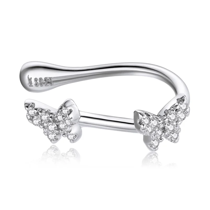 (image for) PANDORA Style Butterfly Romance Ear Clip - SCE1202 - Product Image