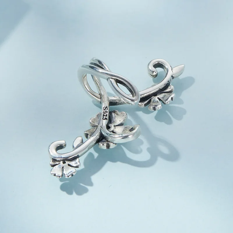 (image for) PANDORA Style Pattern Ear Clip - SCE1512 - View 4
