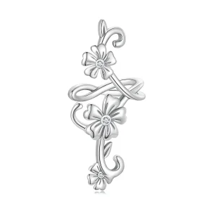 (image for) PANDORA Style Pattern Ear Clip - SCE1512