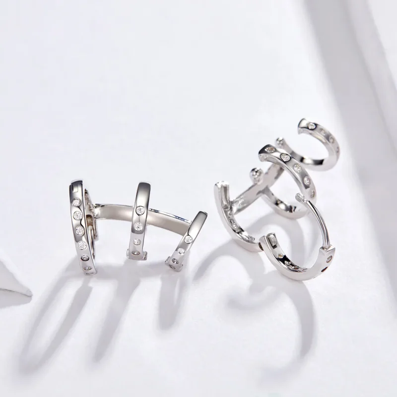 (image for) PANDORA Style Punk Girl Ear Clip - BSE085 - View 4