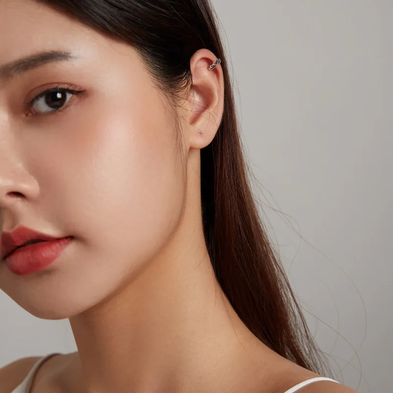 (image for) PANDORA Style Vintage Crown Ear Clip - SCE1201 - View 6