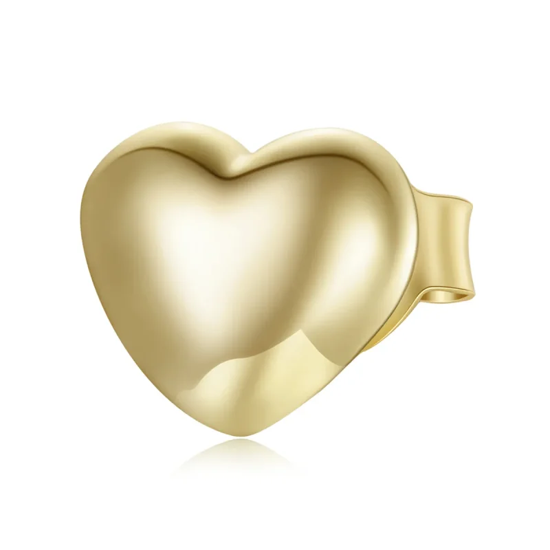 (image for) Pandora Style 18ct Gold Plated Stud Earrings, Loved - SCE1089 - Product Image