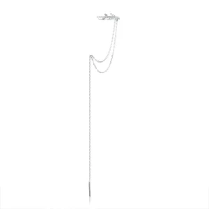 (image for) Pandora Style Silver Dangle Earrings, Fresh Grass - BSE363