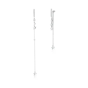 (image for) Pandora Style Silver Dangle Earrings, Shining Mango - BSE349
