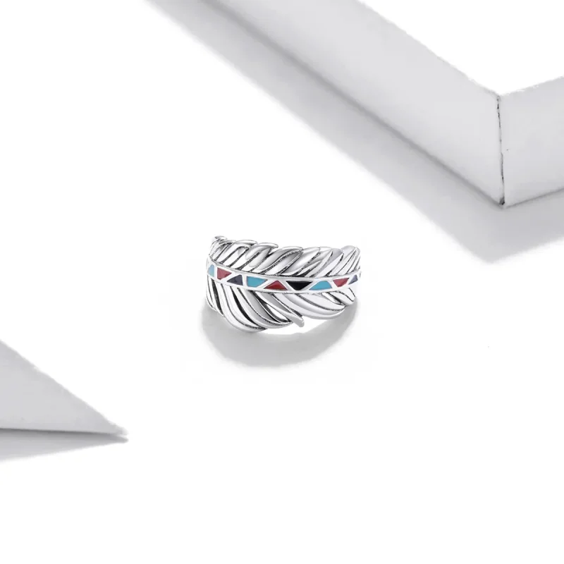 (image for) Pandora Style Silver Ear Clip, Wings - SCE1114 - View 2