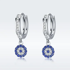 (image for) Silver Hanging Earrings - PANDORA Style - SCE058