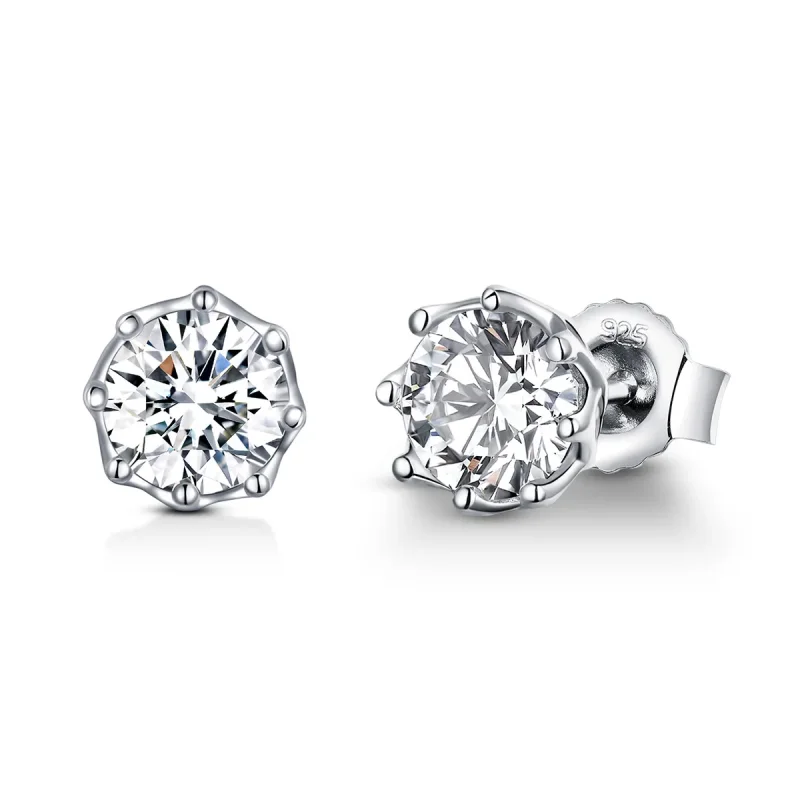 (image for) Silver Light Stud Earrings - PANDORA Style - SCE499 - Product Image