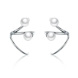 (image for) Silver Tender You Stud Earrings - PANDORA Style - SCE306
