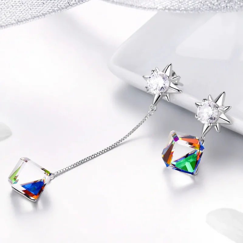 (image for) PANDORA Style Aurora Love Drop Earrings - SCE545 - View 2