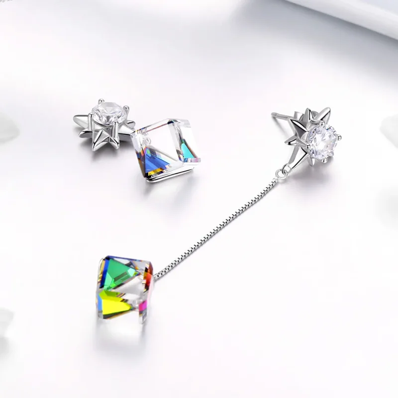 (image for) PANDORA Style Aurora Love Drop Earrings - SCE545 - View 4