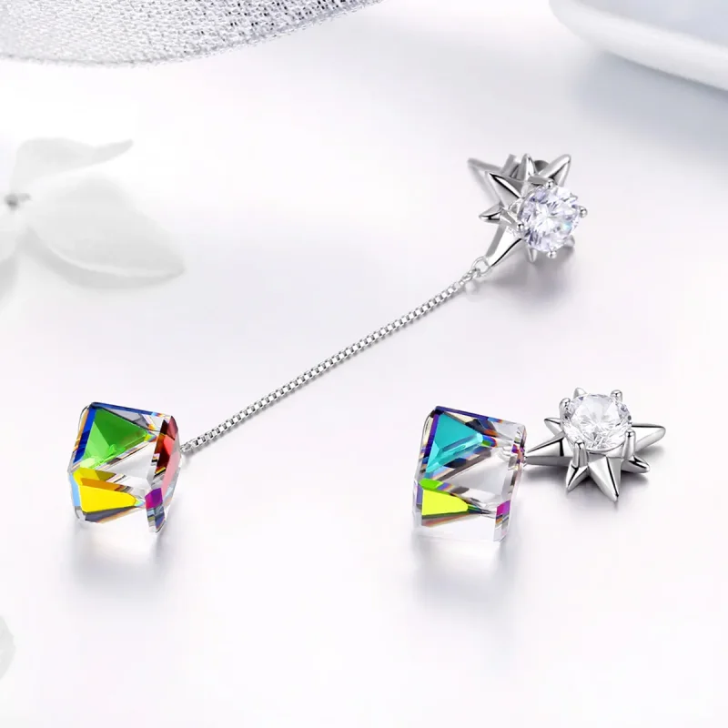 (image for) PANDORA Style Aurora Love Drop Earrings - SCE545 - View 5