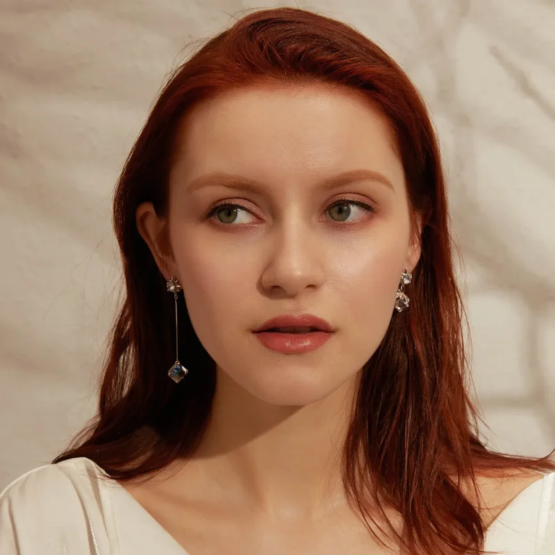 (image for) PANDORA Style Aurora Love Drop Earrings - SCE545 - View 9