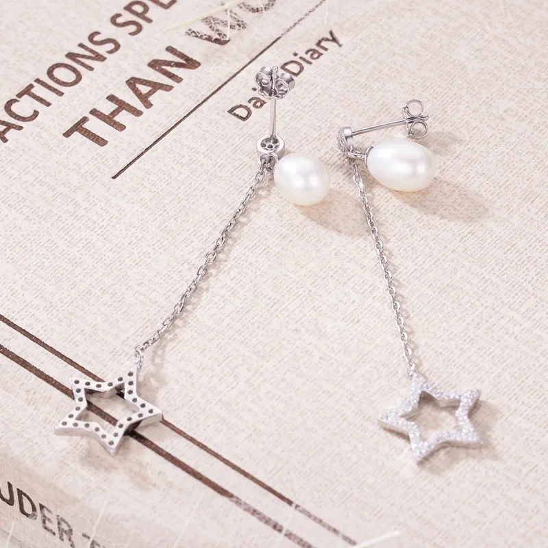 (image for) PANDORA Style Bright Stars Drop Earrings - VSE127 - View 4