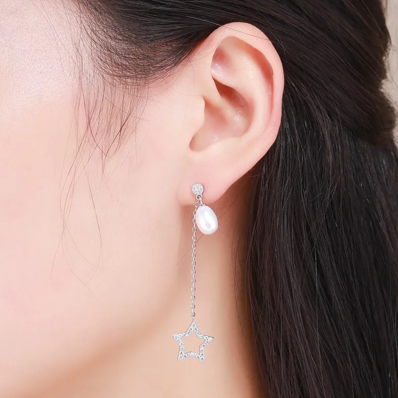 (image for) PANDORA Style Bright Stars Drop Earrings - VSE127 - View 6