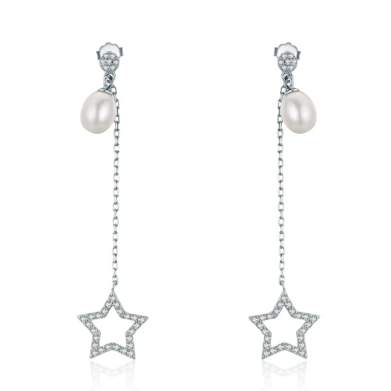 (image for) PANDORA Style Bright Stars Drop Earrings - VSE127 - Product Image