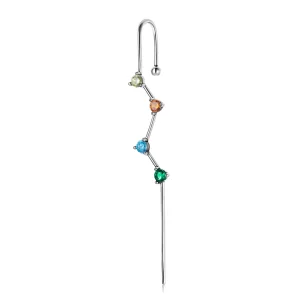 (image for) PANDORA Style Color Zirconium - Lightning Drop Earrings - BSE530