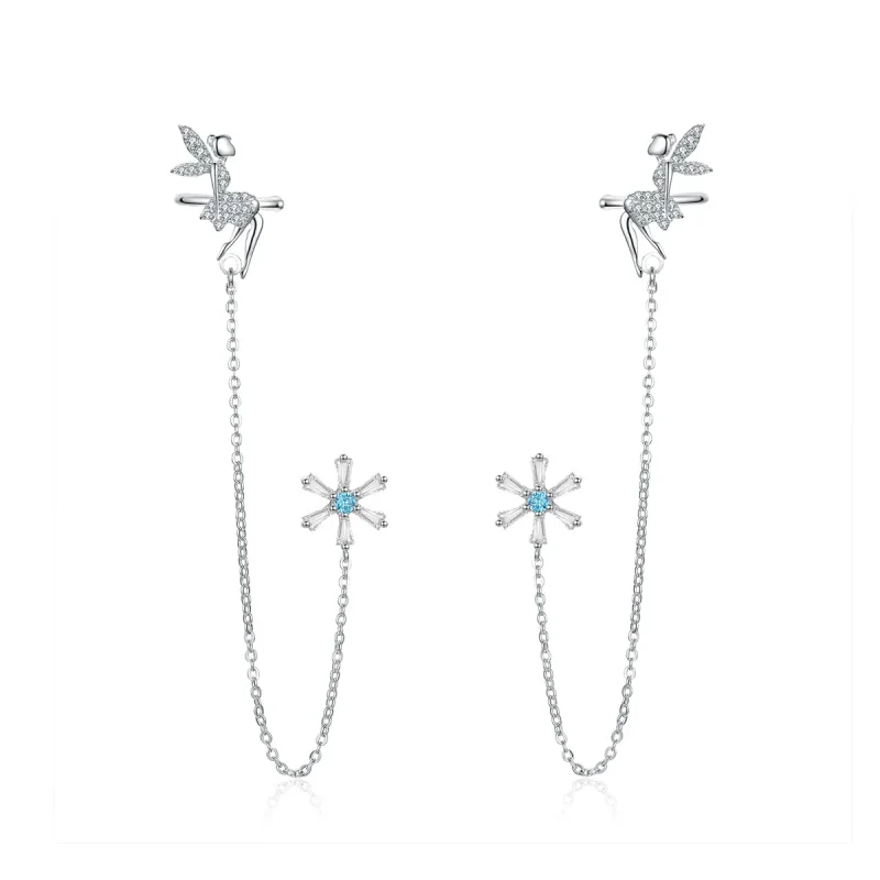 (image for) PANDORA Style Flower Spirit Drop Earrings - BSE201 - Product Image
