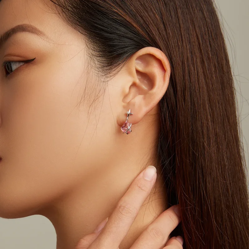 (image for) PANDORA Style Girl Planet Drop Earrings - SCE1502 - View 6