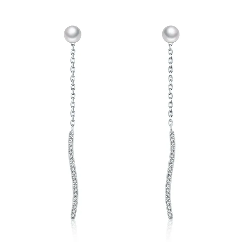(image for) PANDORA Style Love At First Sight Drop Earrings - VSE126 - Product Image
