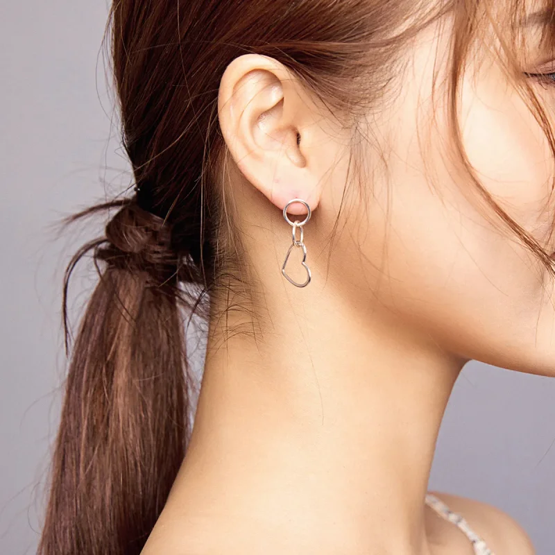 (image for) PANDORA Style Love Drop Earrings - SCE916 - View 7