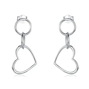 (image for) PANDORA Style Love Drop Earrings - SCE916