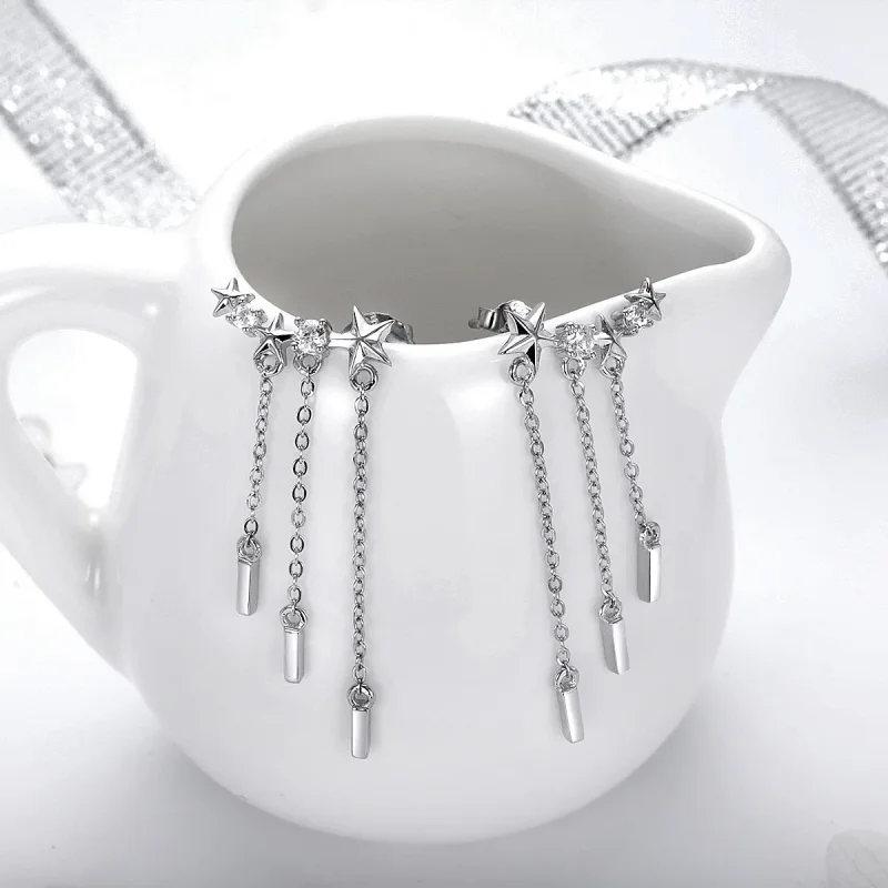 (image for) PANDORA Style Meteor Love Drop Earrings - SCE399 - View 2