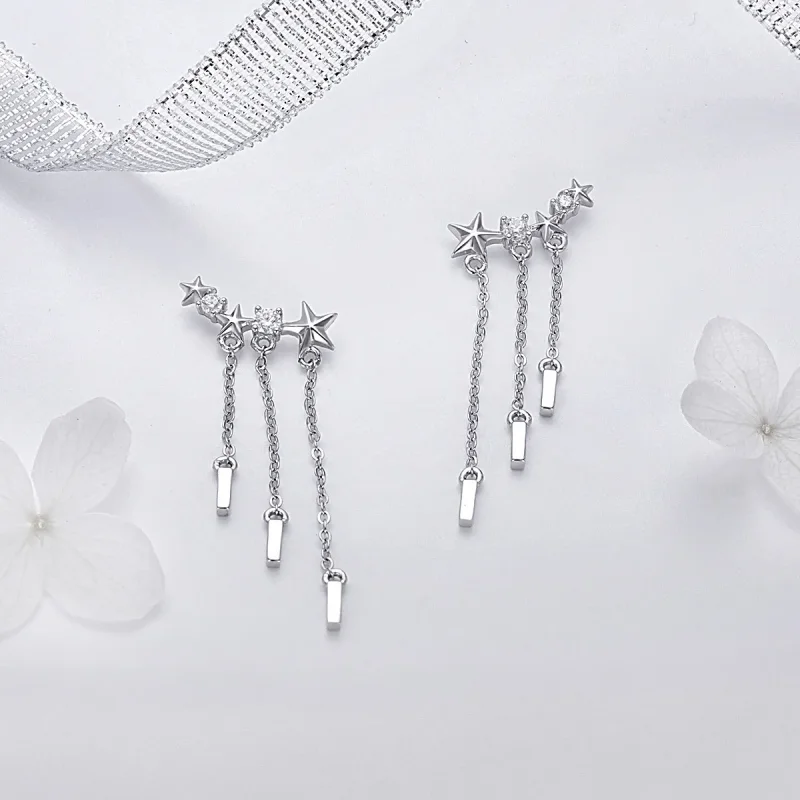 (image for) PANDORA Style Meteor Love Drop Earrings - SCE399 - View 4