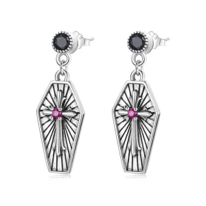 (image for) PANDORA Style Mystery Cross Drop Earrings - BSE536