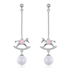 (image for) PANDORA Style Playground Drop Earrings - BSE038