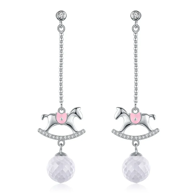 (image for) PANDORA Style Playground Drop Earrings - BSE038 - Product Image