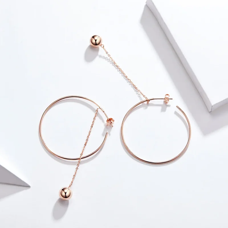 (image for) PANDORA Style Pokeball Drop Earrings - SCE569 - View 3