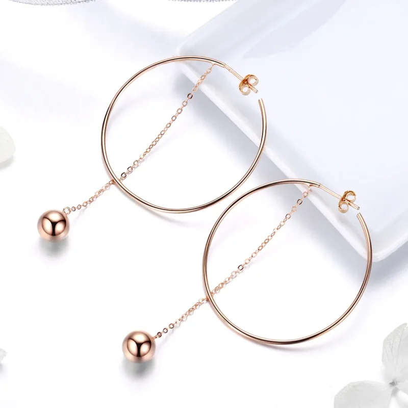 (image for) PANDORA Style Pokeball Drop Earrings - SCE569 - View 4