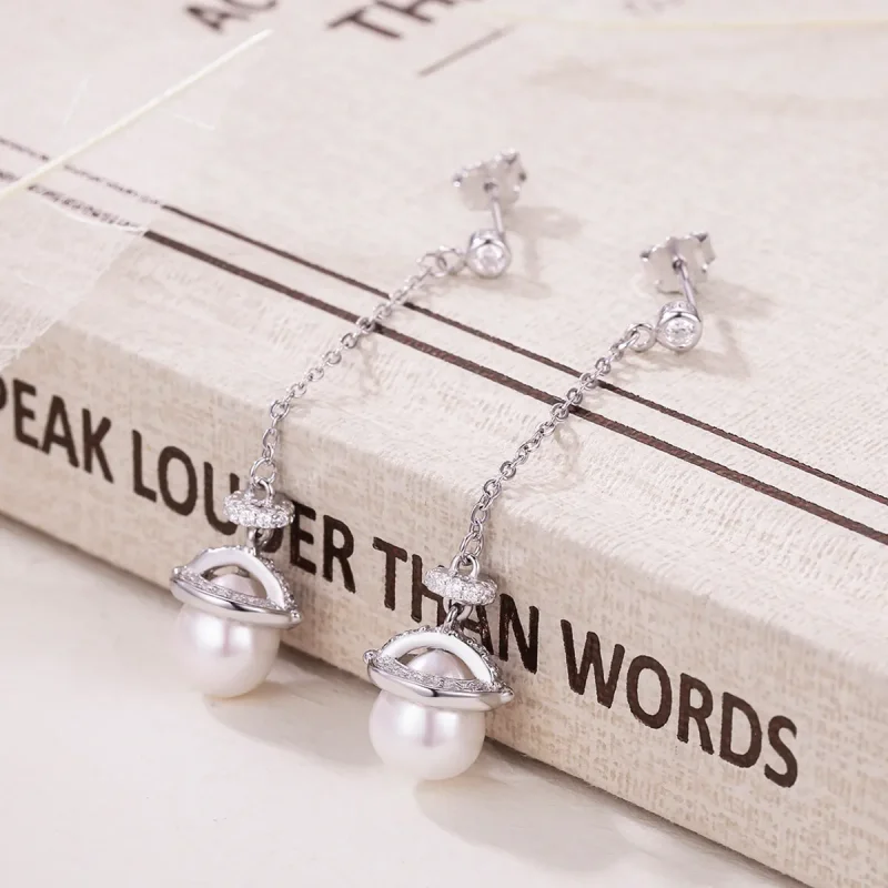 (image for) PANDORA Style Romantic Melodious Drop Earrings - VSE125 - View 5