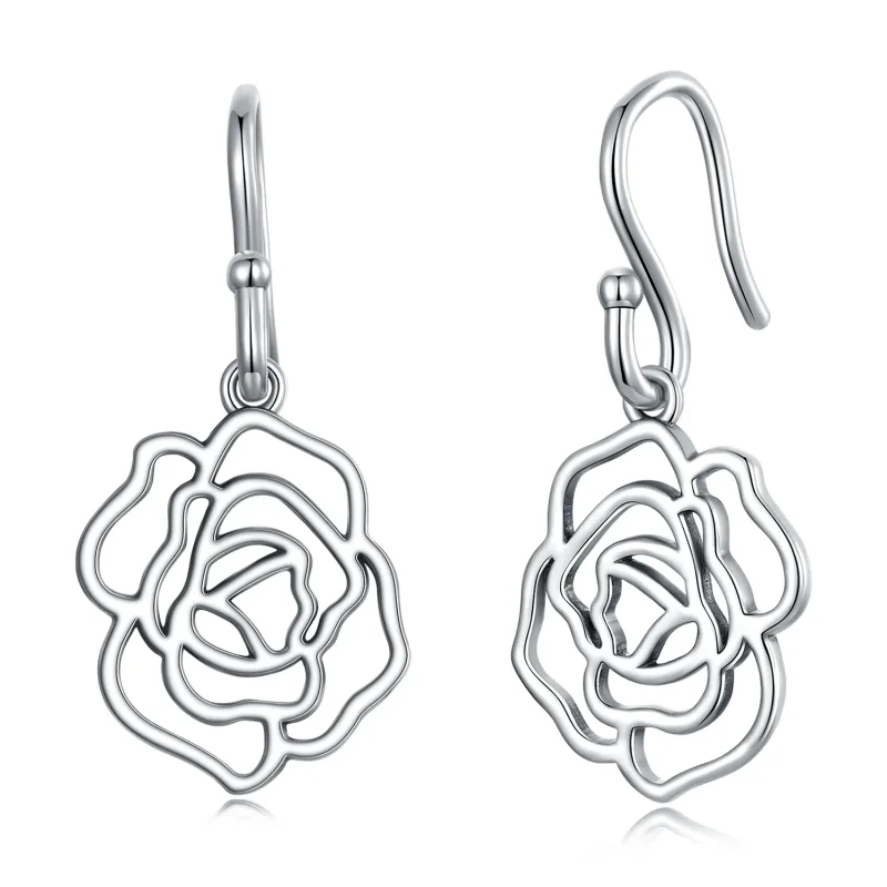 (image for) PANDORA Style Roses Drop Earrings - SCE1505 - Product Image