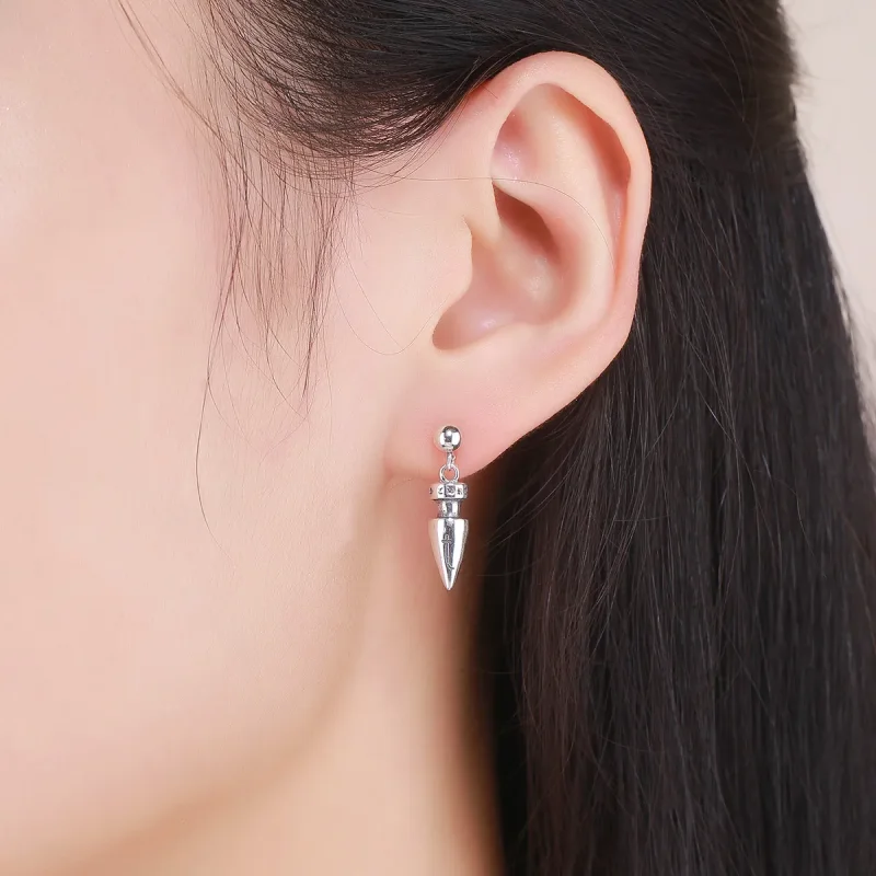(image for) PANDORA Style Sacred Token Drop Earrings - VSE131 - View 6
