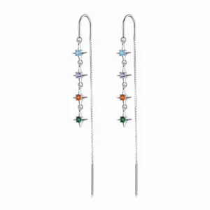 (image for) PANDORA Style Starry Zirconium Drop Earrings - SCE1420