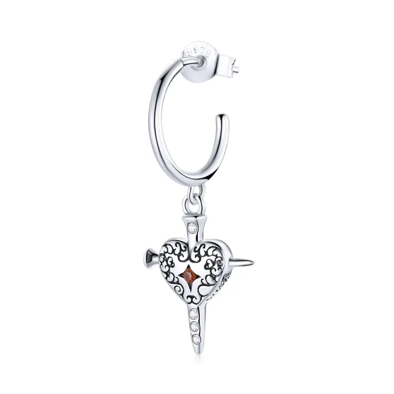 (image for) PANDORA Style Sword of Love Drop Earrings - SCE1180 - Product Image