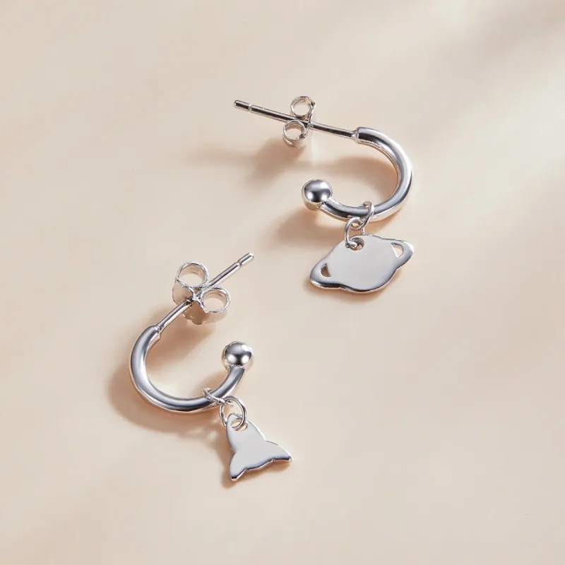 (image for) PANDORA Style Taste Drop Earrings - SCE1188-A - View 2