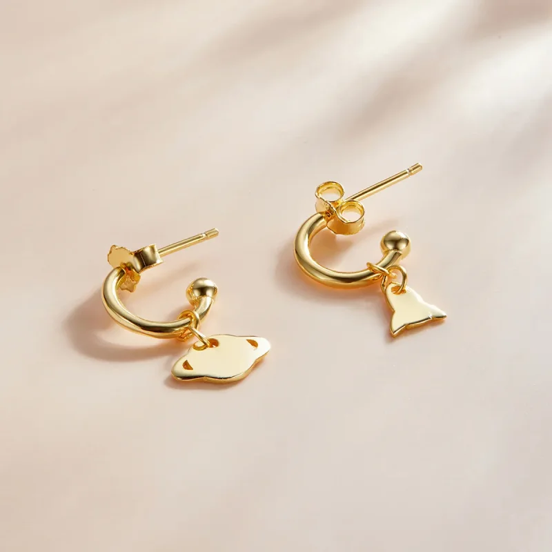 (image for) PANDORA Style Taste Drop Earrings - SCE1188-B - View 2