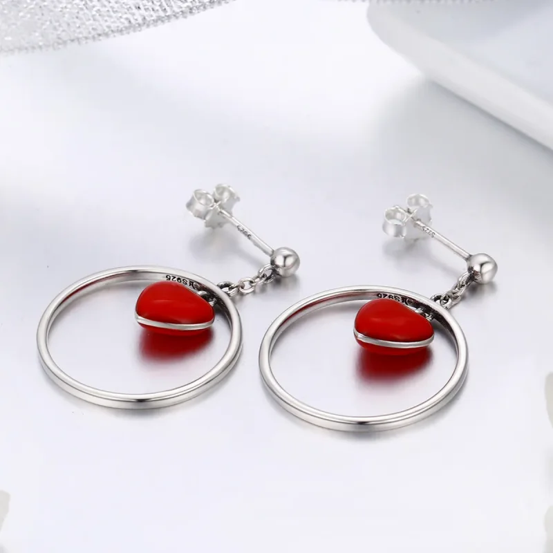 (image for) PANDORA Style Throbbing Drop Earrings - SCE360-A - View 2