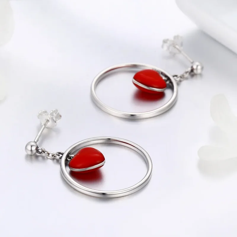 (image for) PANDORA Style Throbbing Drop Earrings - SCE360-A - View 3