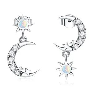 (image for) PANDORA Style Wear Stars and Wear Moon Drop Earrings - SCE1239