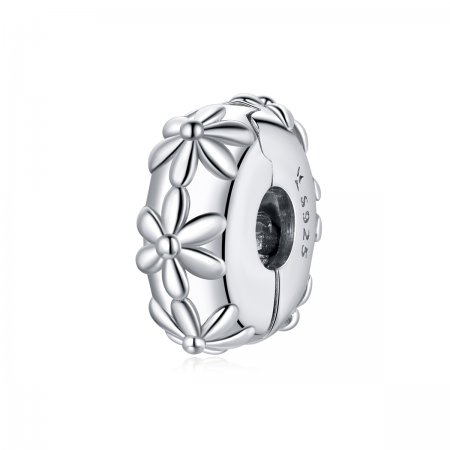 Pandora Style Silver Charm, Daisy - SCC1795