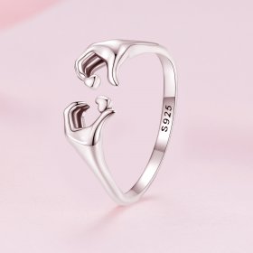 Pandora Style Promise Rings For Couples - SCR902