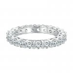 Pandora Style Shining Moissanite Ring (comes with One Certificate) - MSR020